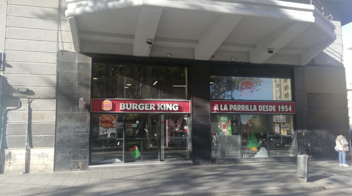 Burgers Kings en Zaragoza. 