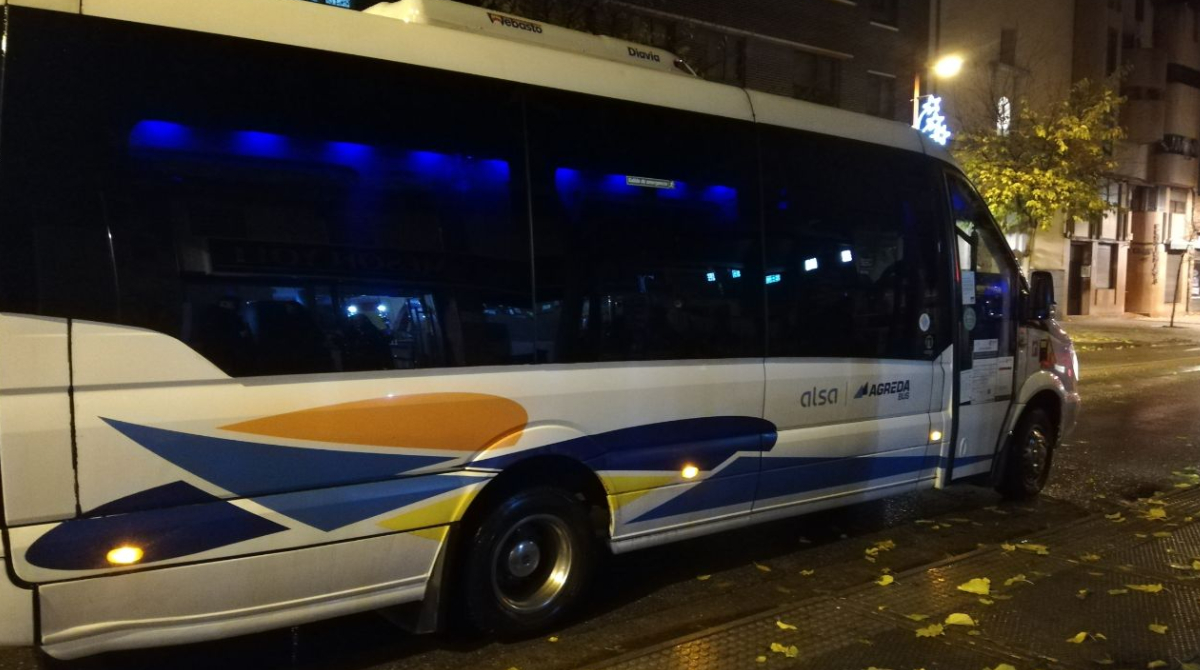 Bus Zaragoza-Pinseque