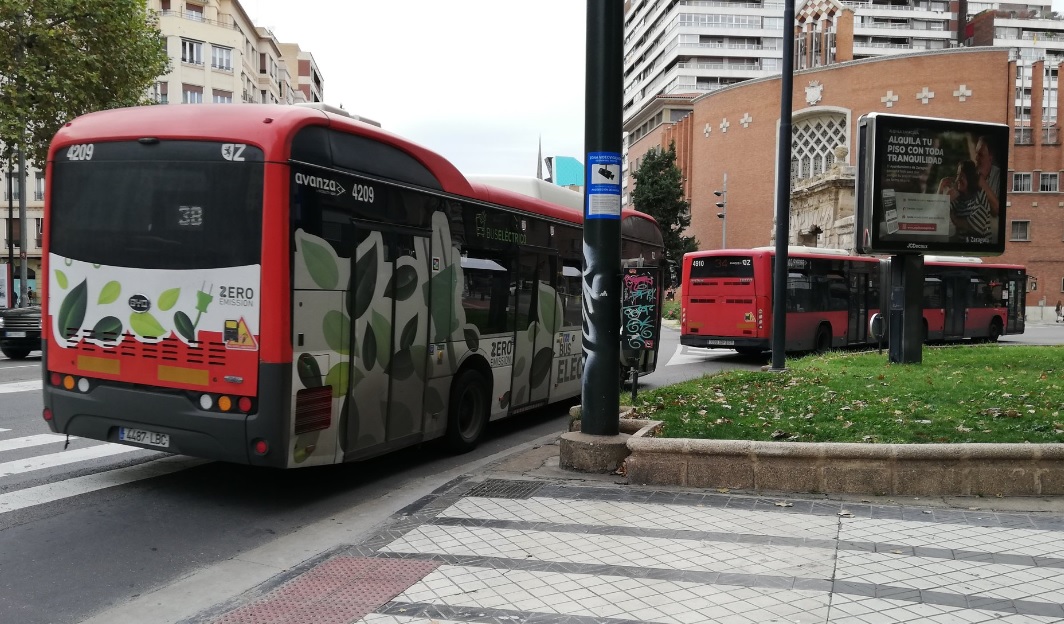 precio del bus en Zaragoza