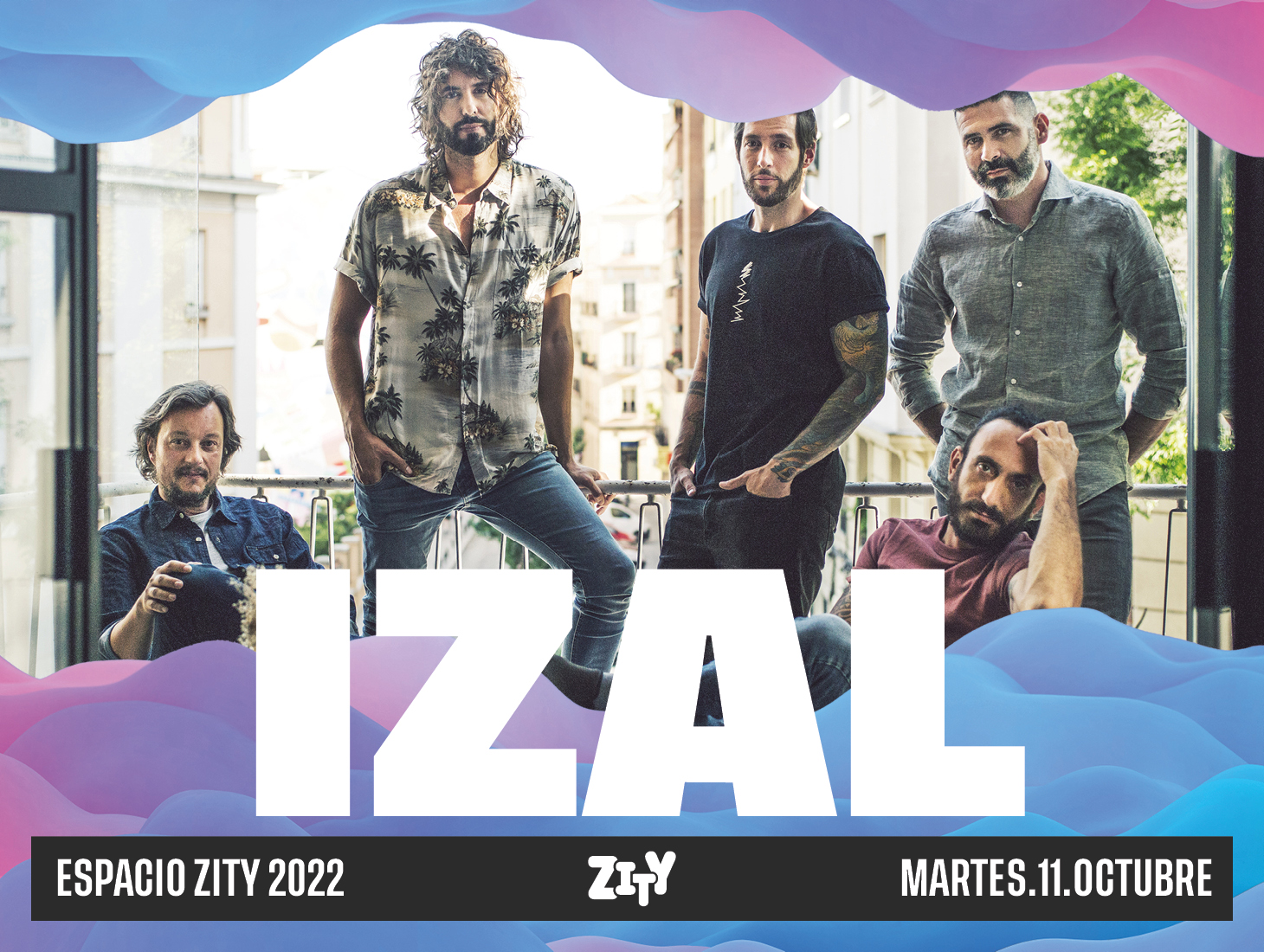 Grupo Izal concierto de despedida en Zaragoza Espacio Zity Pilares 2022