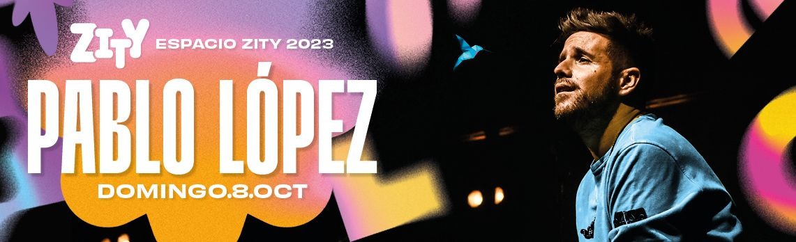 Concierto de Pablo López en Zaragoza en Espacio Zity 2023