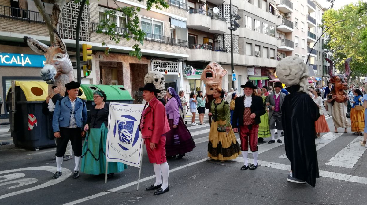 Desfile de Fiestas Goyescas 2023 en Zaragoza