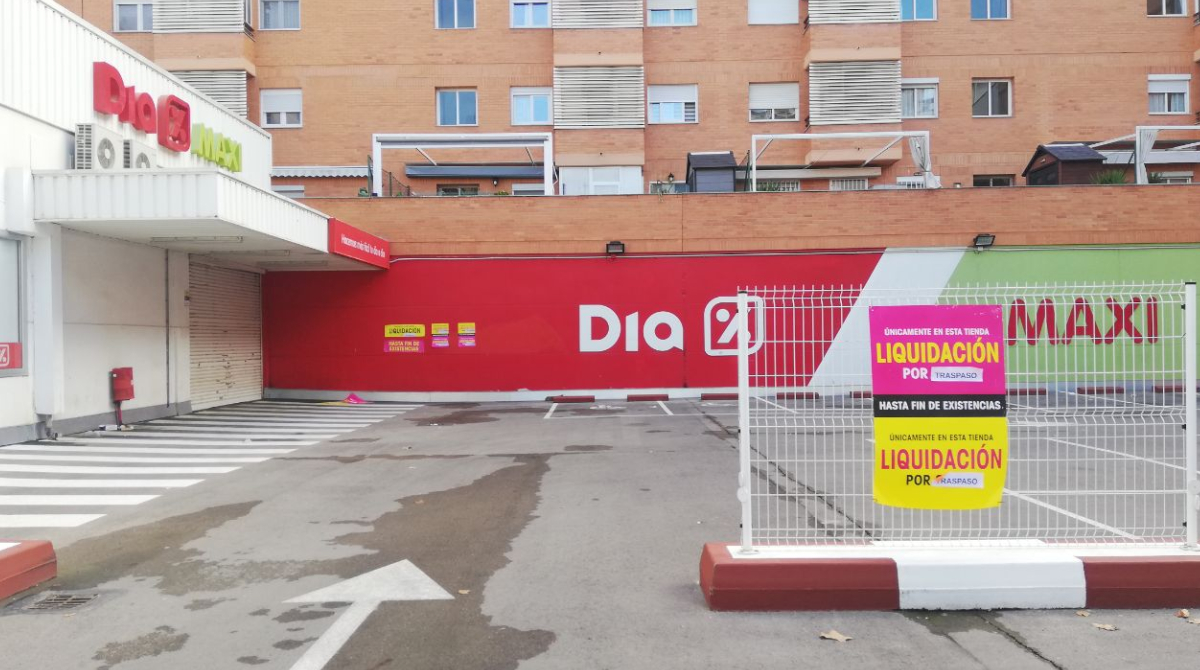 Supermercado Dia en la ciudad de Zaragoza