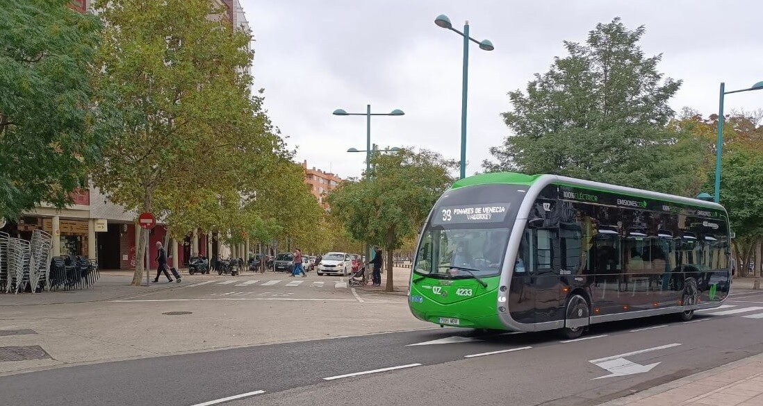 huelga de autobuses en Zaragoza