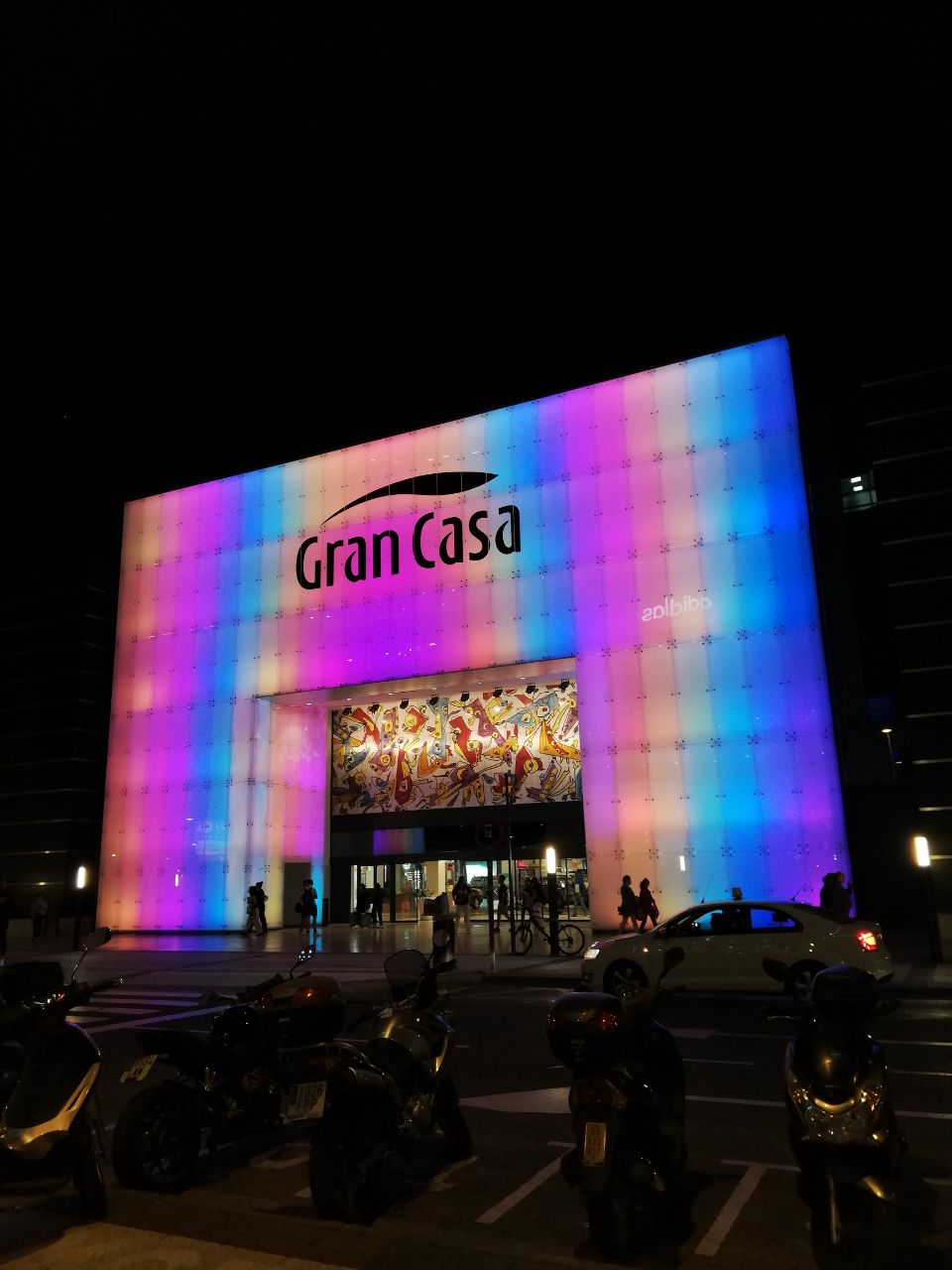 Iluminación de GranCasa.
