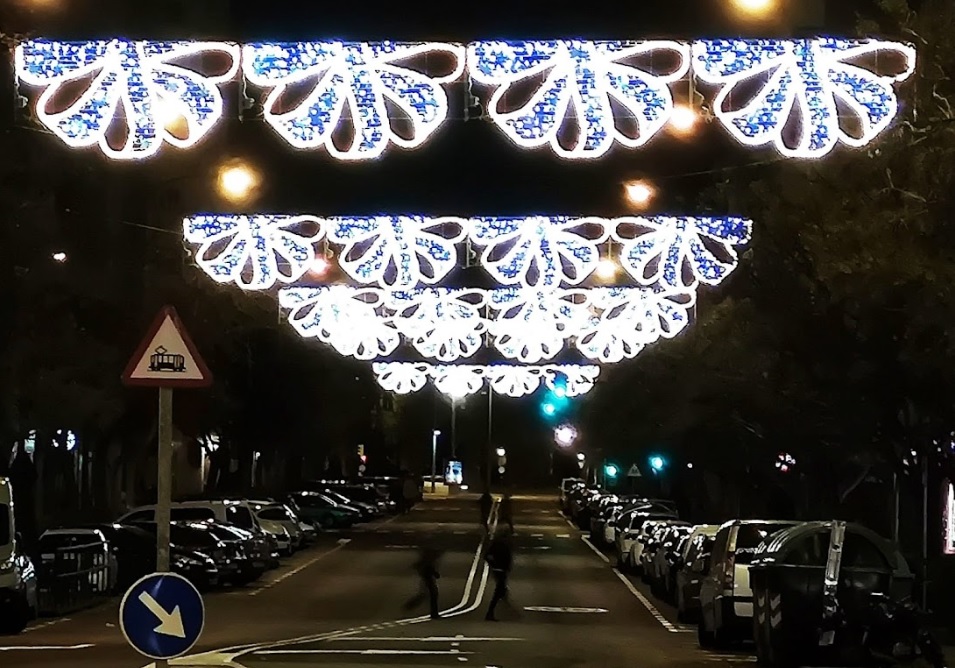 Luces de Navidad en Zaragoza