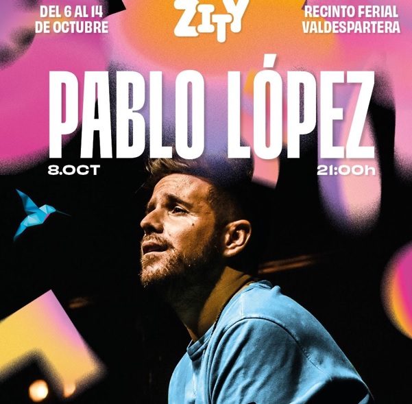Venta de tickets para el concierto de Pablo López en Zaragoza