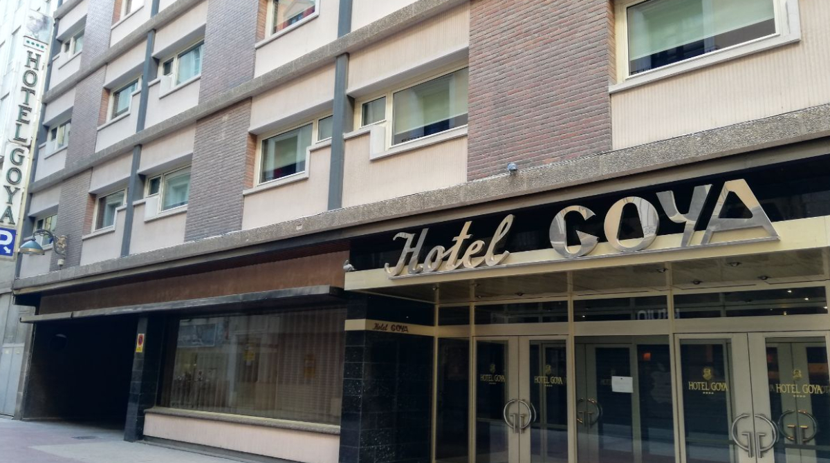 Hotel Goya en Zaragoza. 