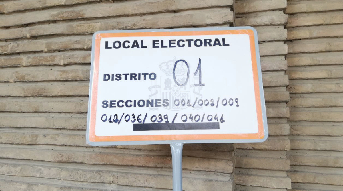 Resultados de las elecciones electorales en la ciudad de la Huesca. 
