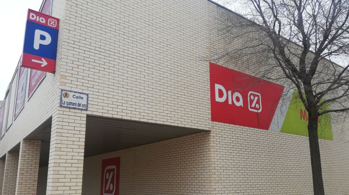 Supermercados de Dia en la ciudad de Zaragoza. 